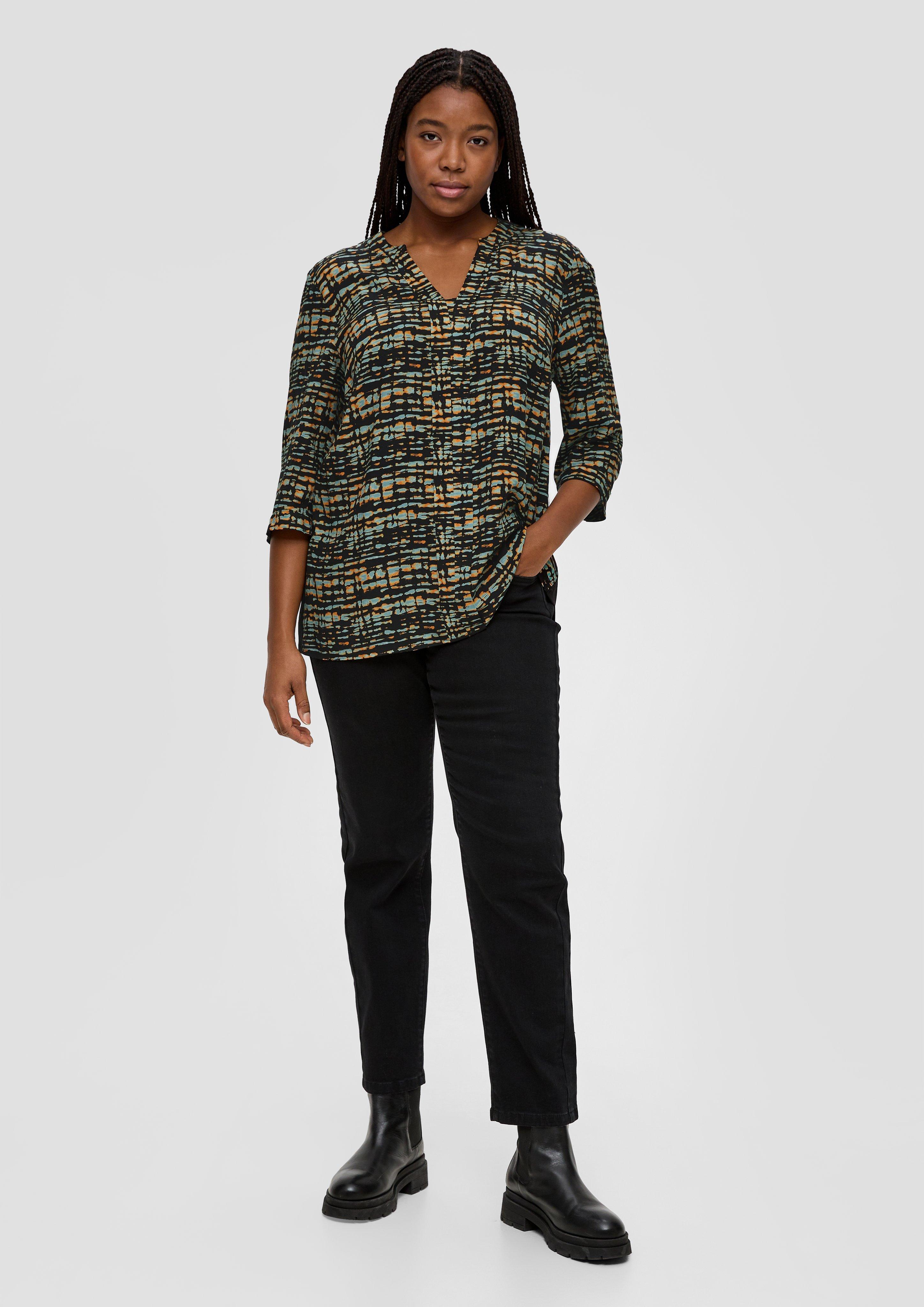 Bluse mit V-Ausschnitt  2139230-99A3