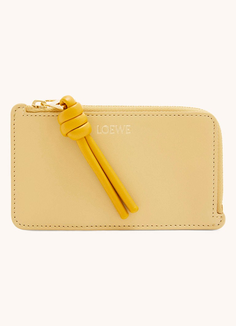 Porta-cartões LOEWE Knot em pele de vitelo