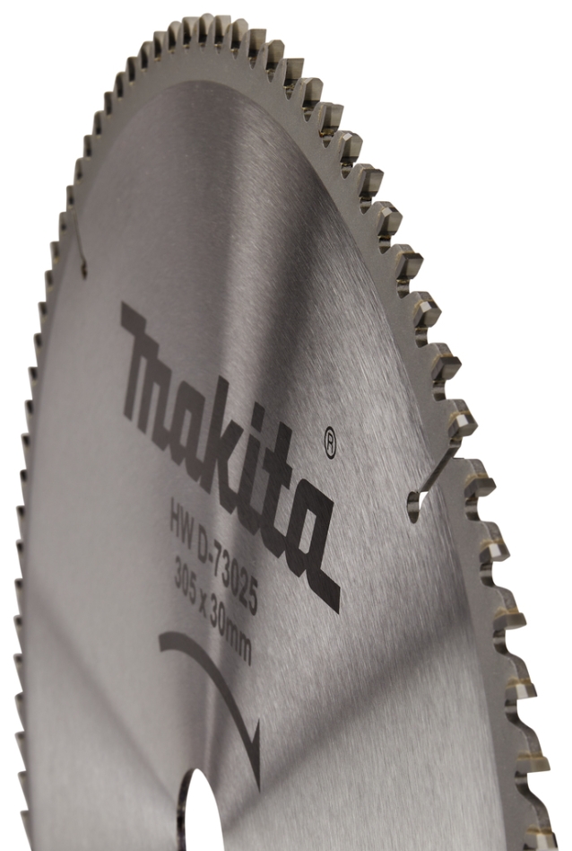 Makita Zubehör D-73025 HM Sägeblatt Standard Aluminium 305 x 30 x 2,8 x 100T 5g