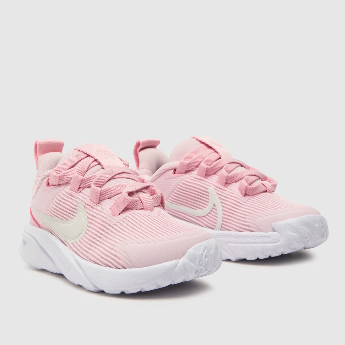 Nike ljusrosa Star Runner 4 flickor småbarnsskor