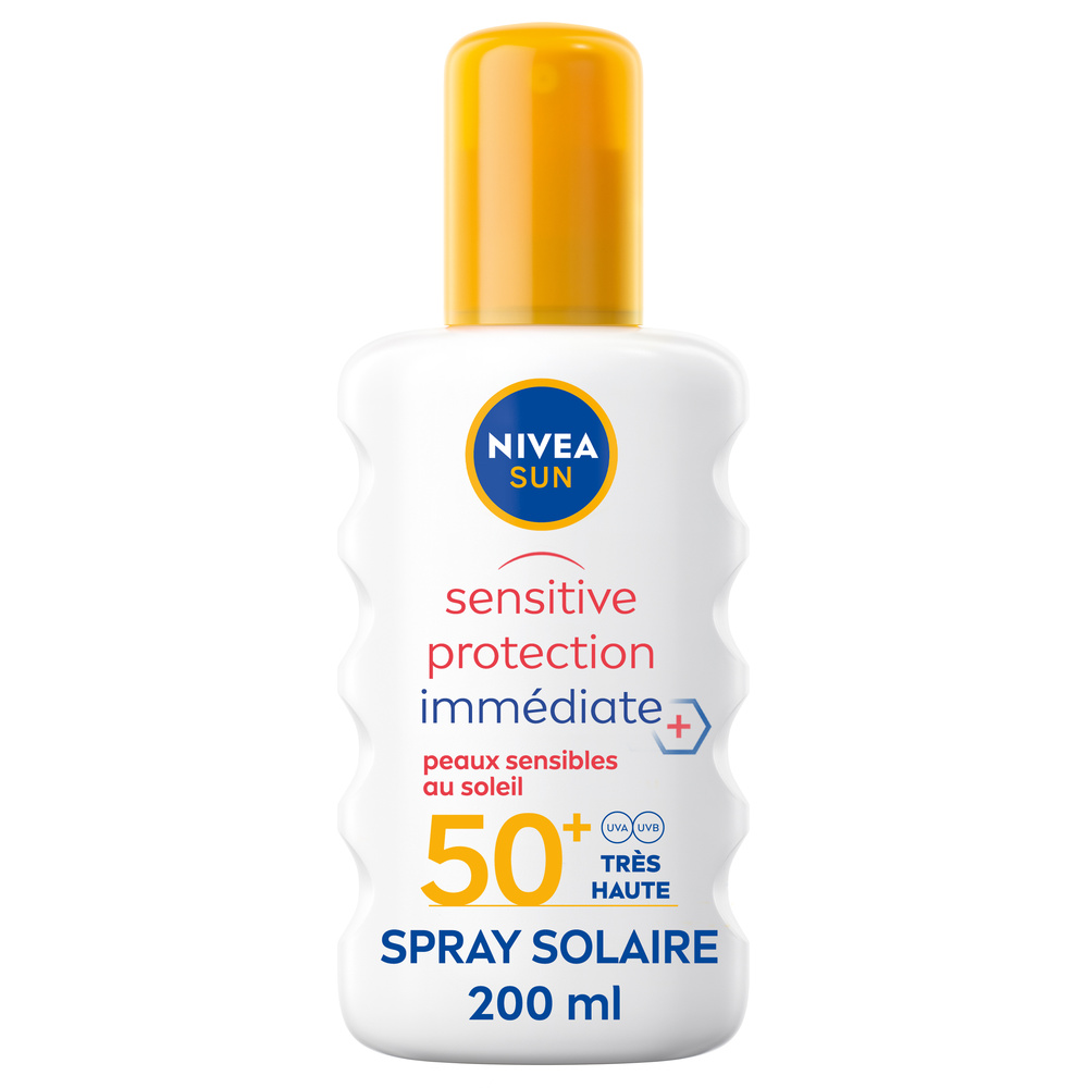nivea Spray Protection Immédiate Protect&Sensitive FPS50+ Protection solaire