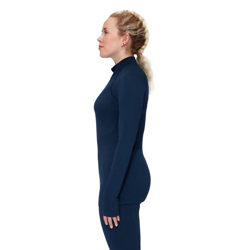Mammut Trift Half Zip Langarmshirt Damen