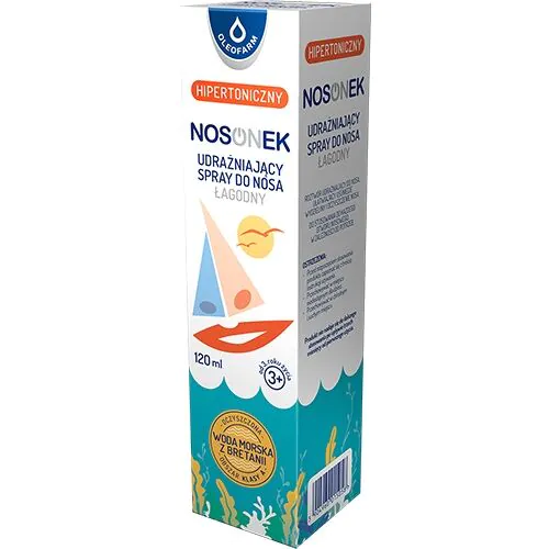 Hypertonisk næsespray med tilstoppet næse til børn fra 3 år og voksne