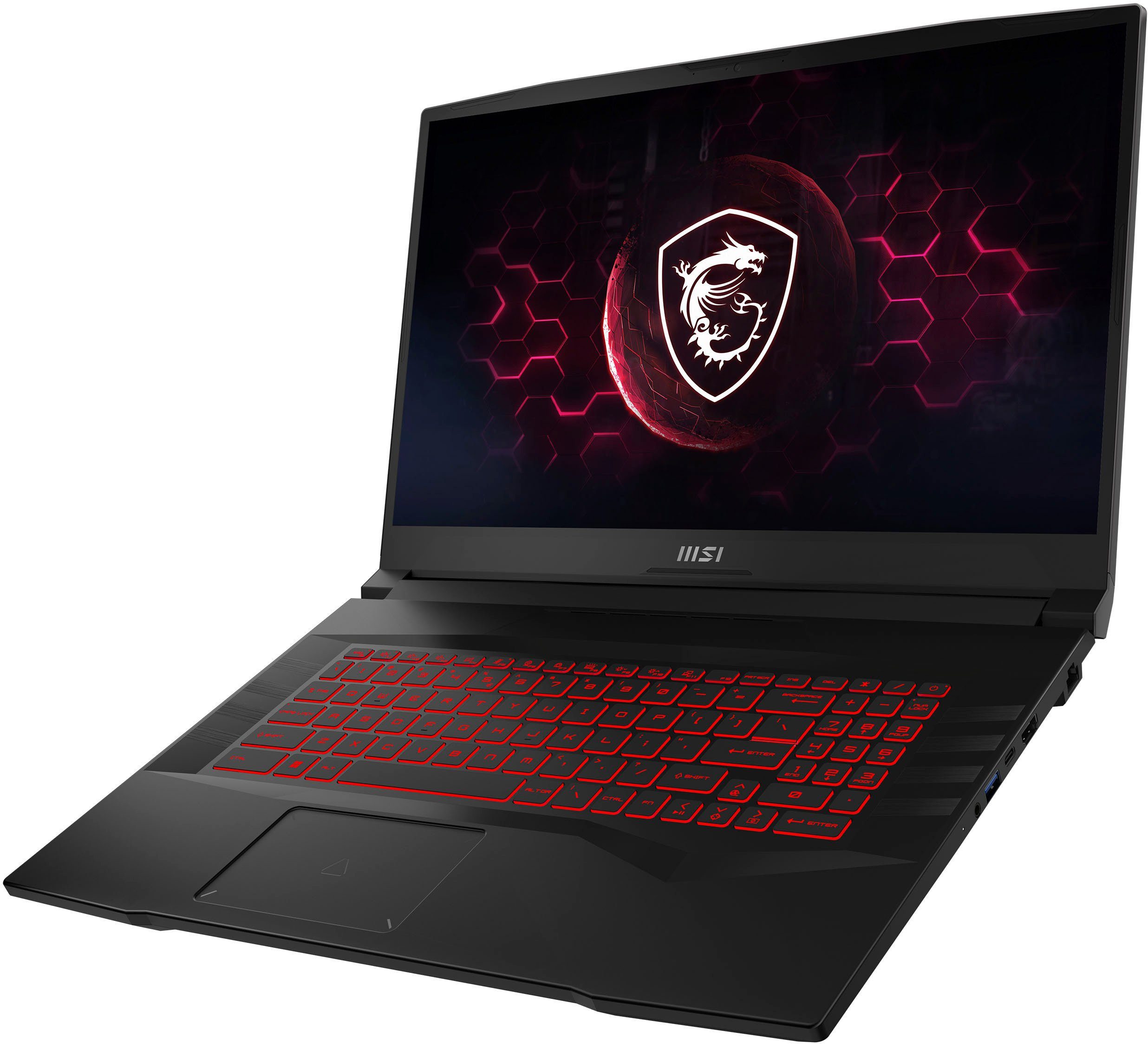 MSI Pulse GL76 12UCK-427 Gaming-Notebook (43,9 cm/17,3 Zoll, Intel Core i5 12500H, GeForce RTX 3050, 512 GB SSD)