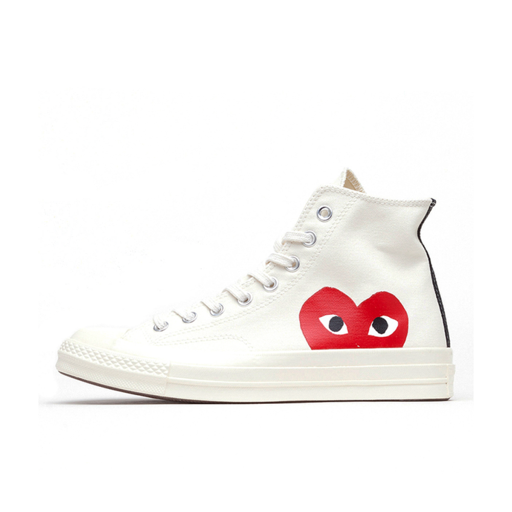 Converse Comme des x Chuck Taylor All Star Hi Gar ons 150205C / weiss