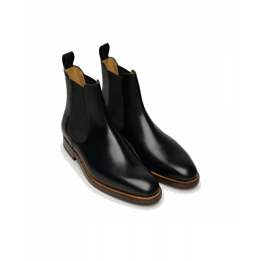 Heinrich Dinkelacker - Chelsea Boots LUZERN PLAIN BC Boxcalf - schwarz