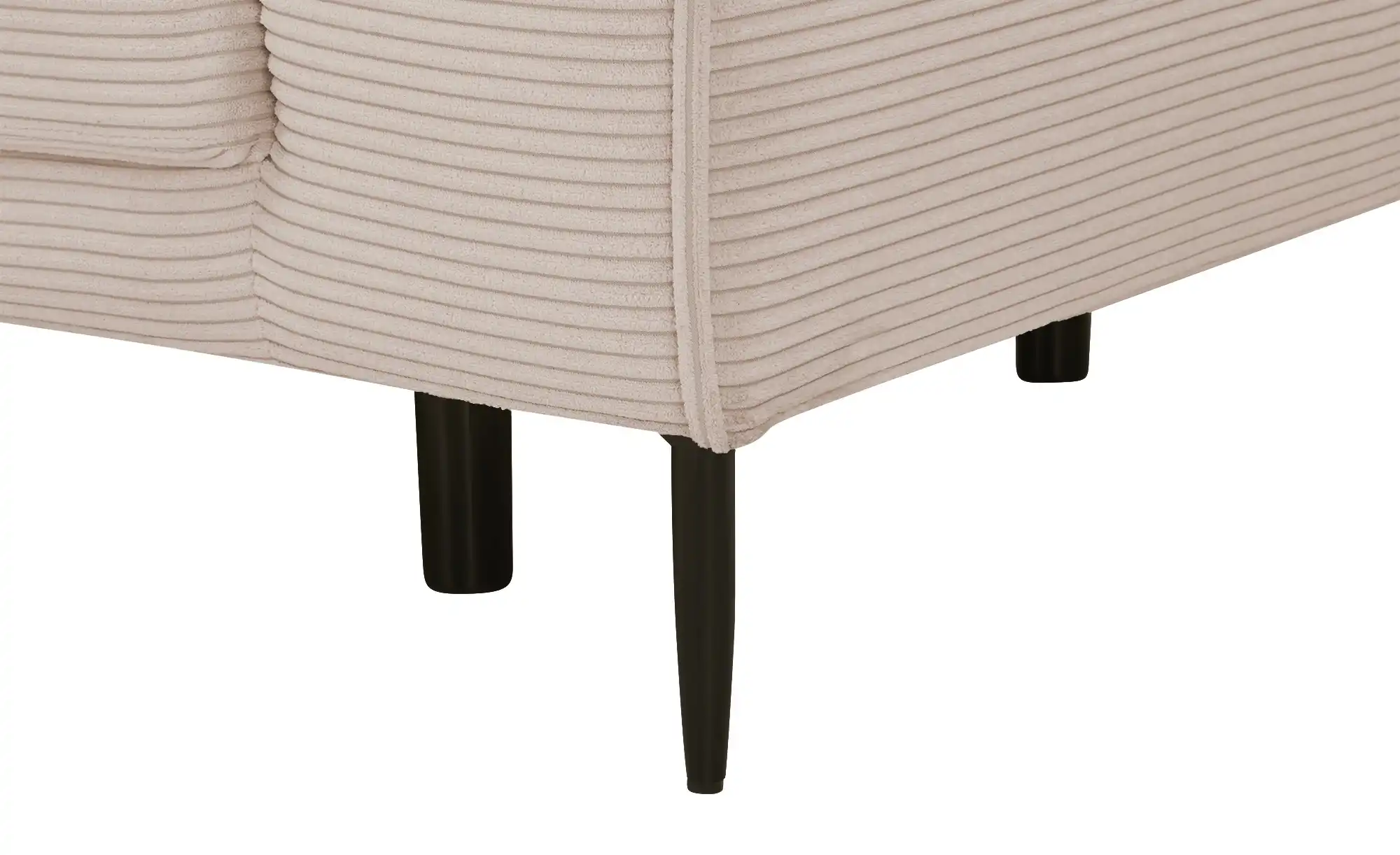 Twist Ecksofa aus Cord Capitol