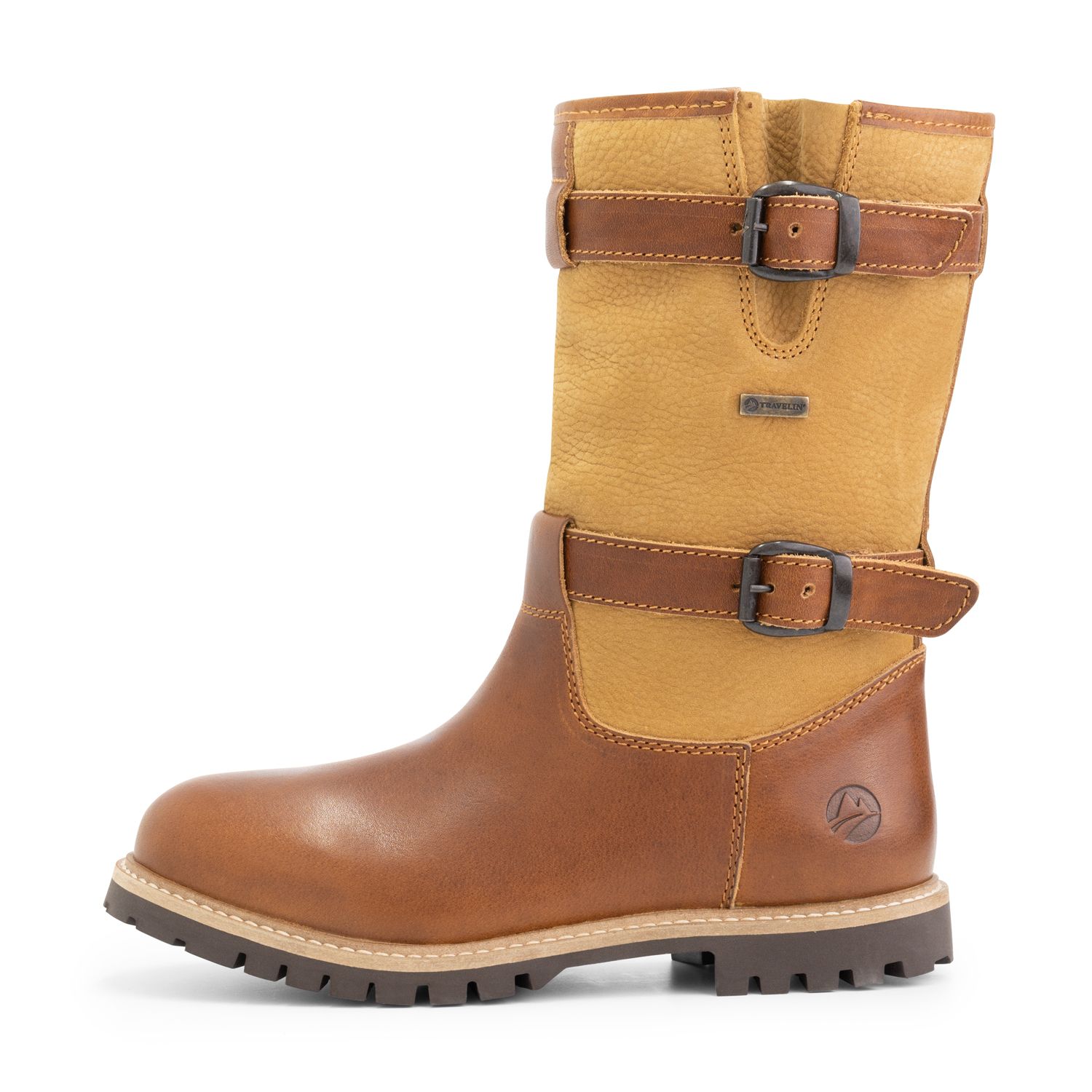 Travelin' Sweden cognac Damen Outdoorstiefel