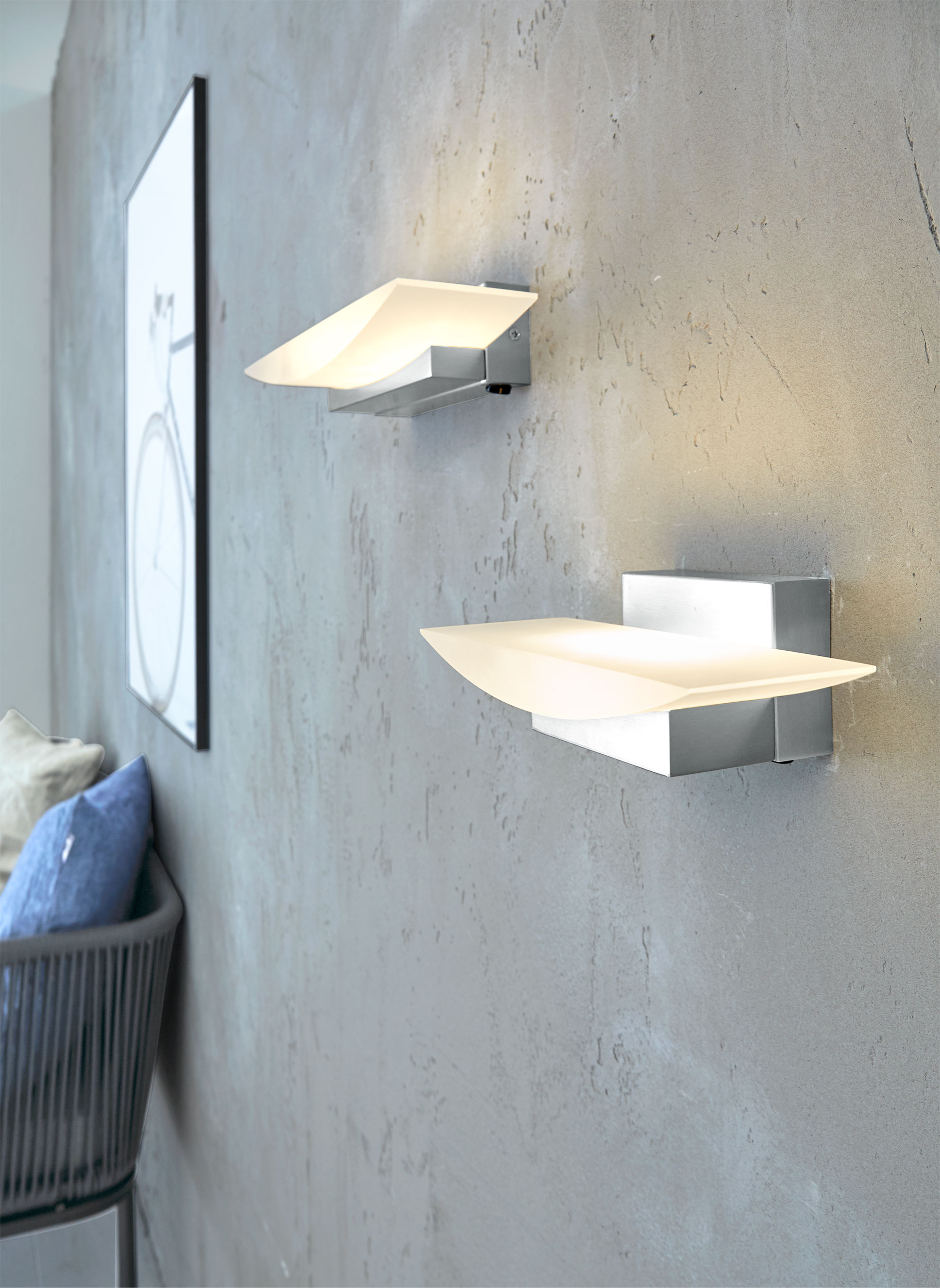 Fischer & HonselLED-Wandleuchte 1flg