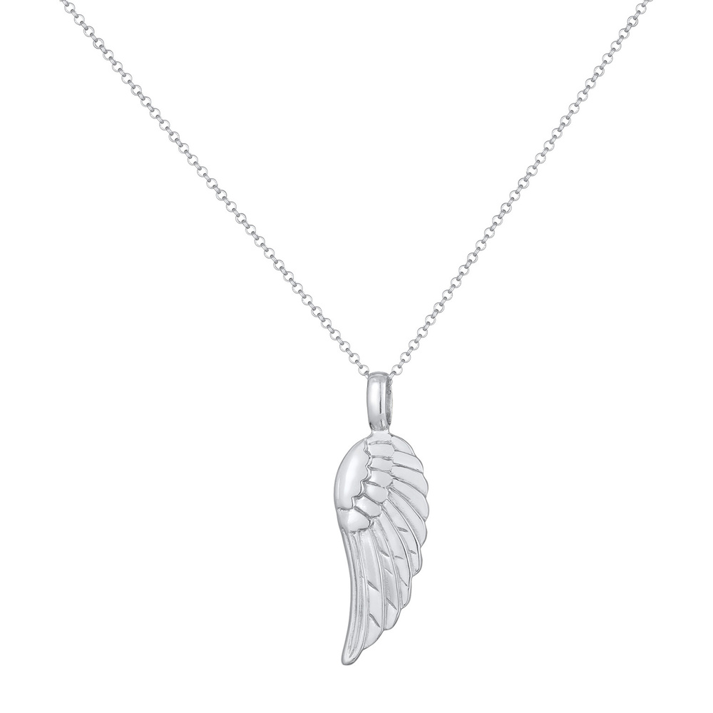 Elli Elli Collier Pendentif Ailes Femme Basic en argent 925 Sterling collier