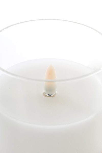 MyFlair LED-Kerze im Glas - Klein -