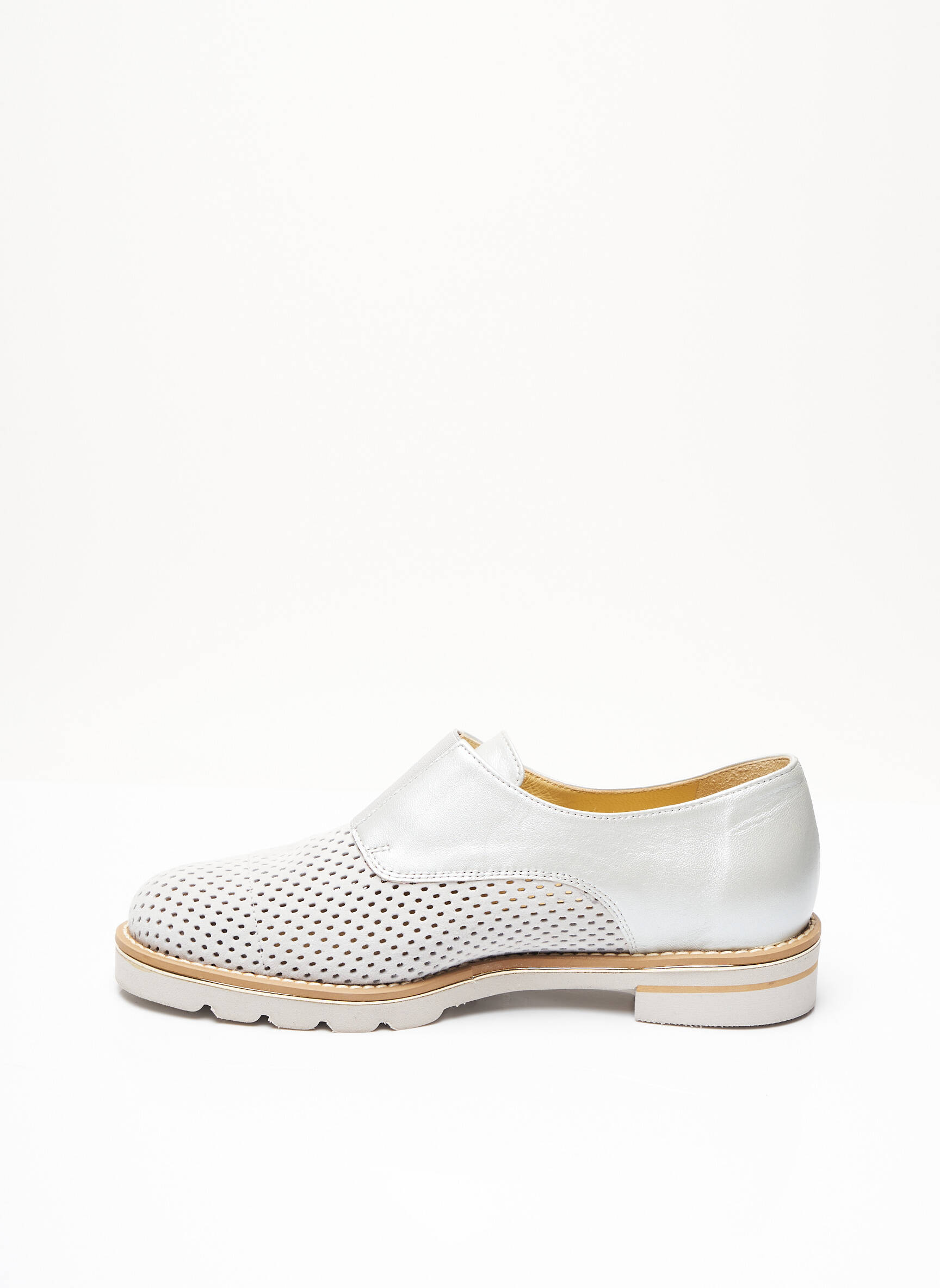 Brunate Derby Femme couleur gris