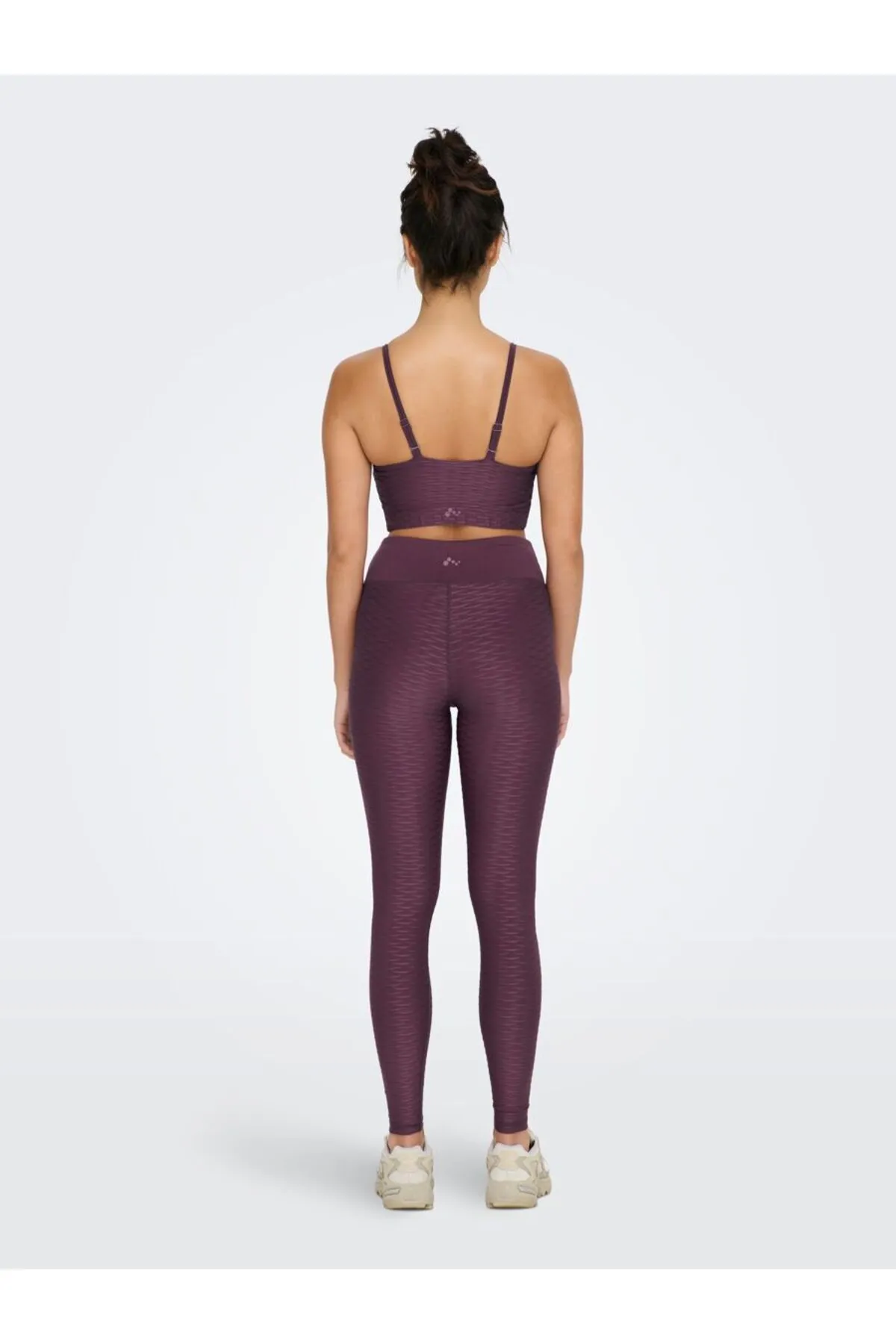 Only Play  Sport-Leggings - Lila - Mittlerer Bund