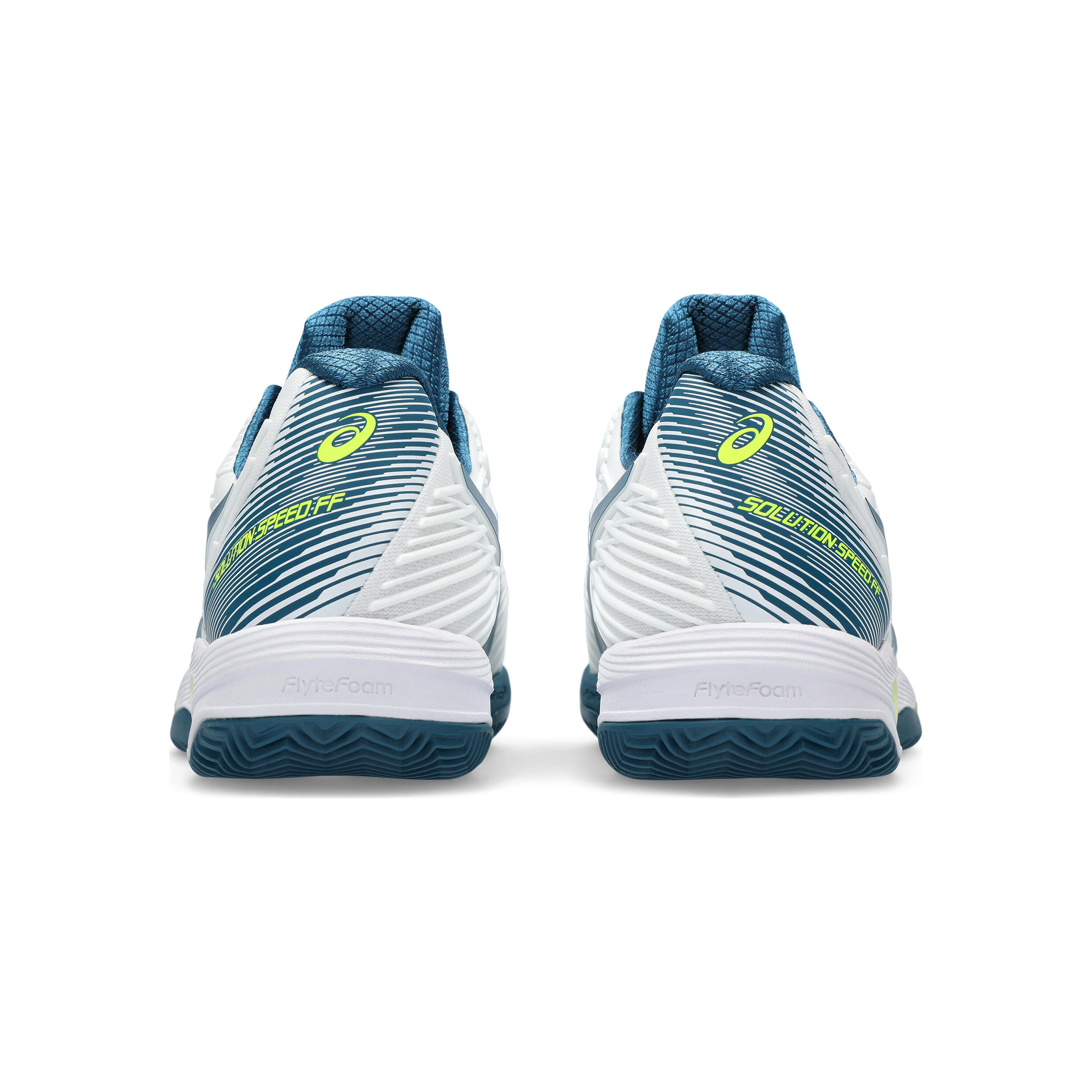 Solution Speed FF 2 Sandplatzschuh Herren - Weiß, Petrol