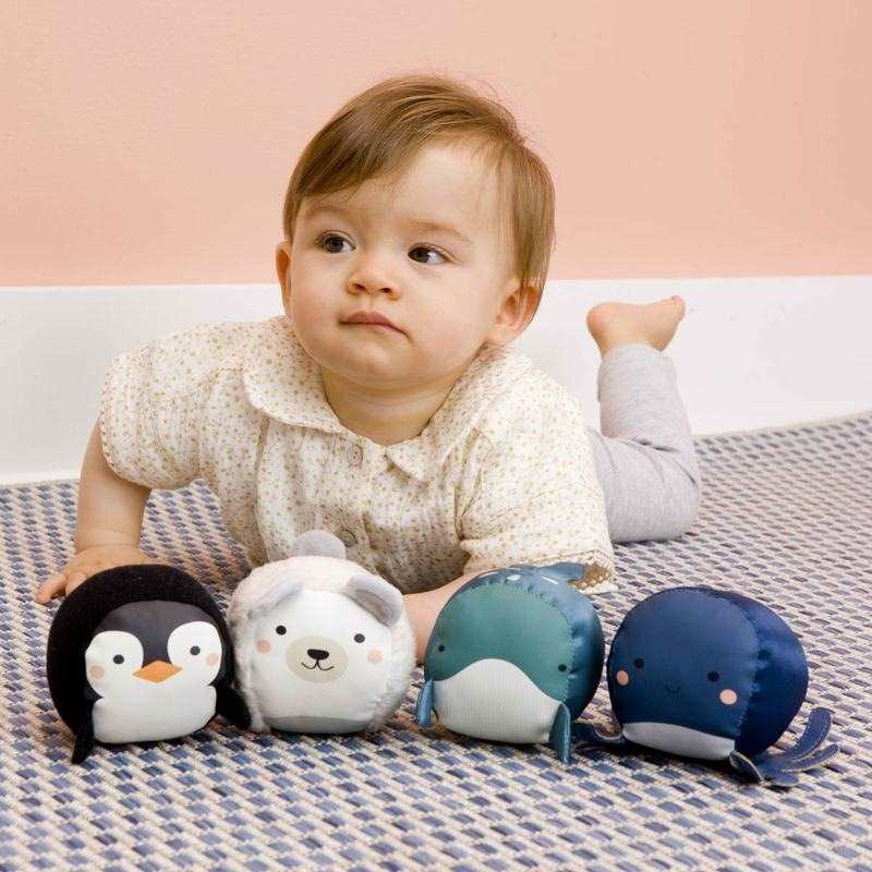 Coffret de 4 balles océan Dooballs Babytolove