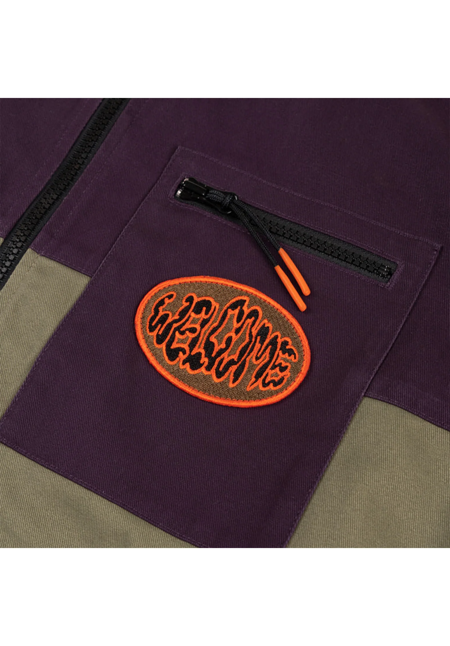 Seeker Paneled Twill Zip Jacket