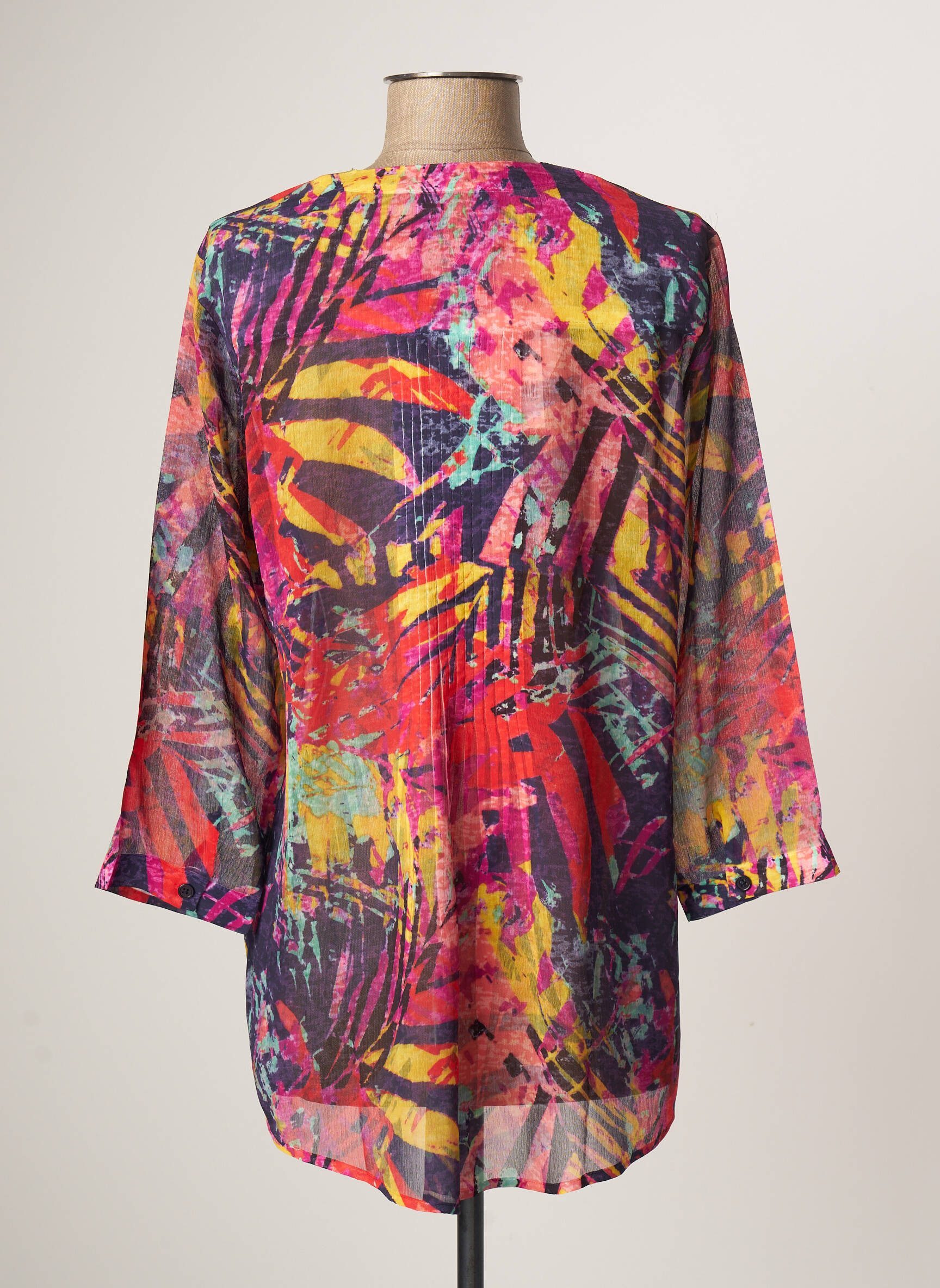 Julie Guerlande Tuniquemanchelongue Femme couleur violet