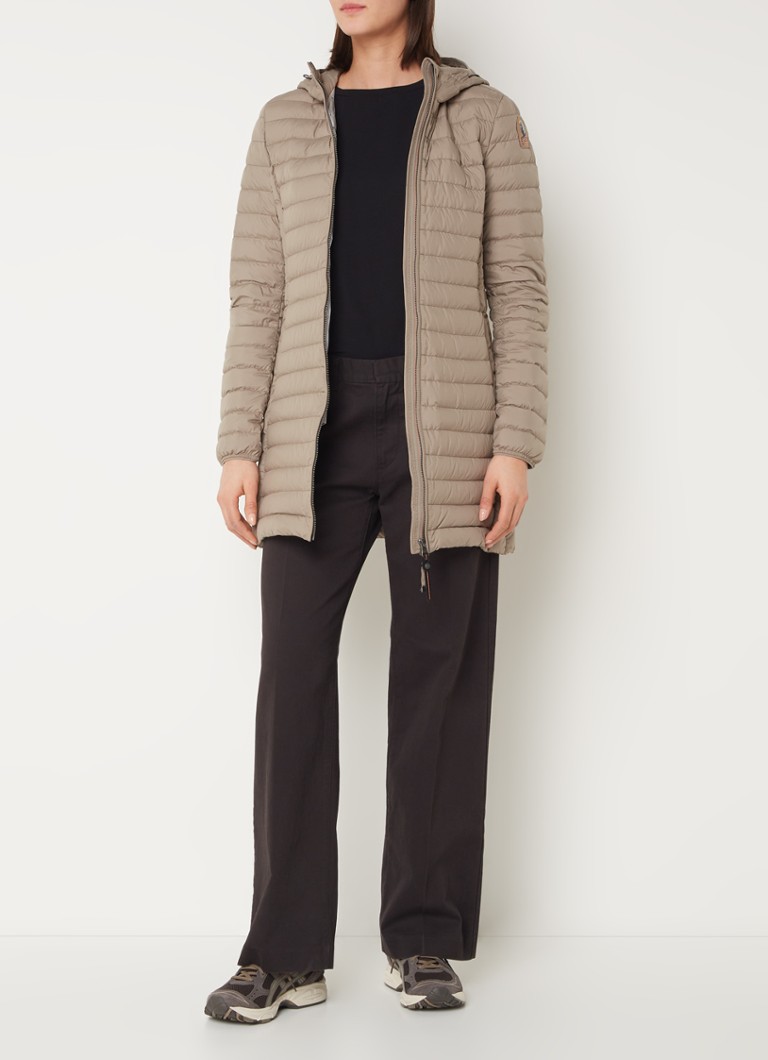 Giacca trapuntata Parajumpers Trene con imbottitura in piuma e tasche con cerniera.