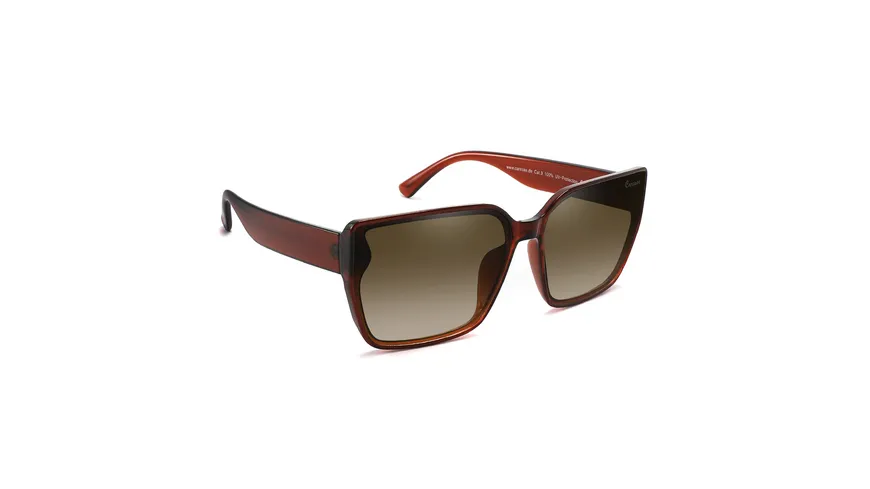 Caresse Brillenmode Sonnenbrille brown shiny