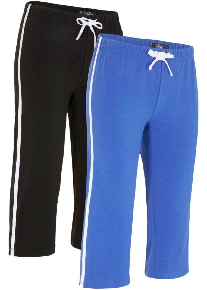 Sport Capri-Hose, Skinny (2er Pack)