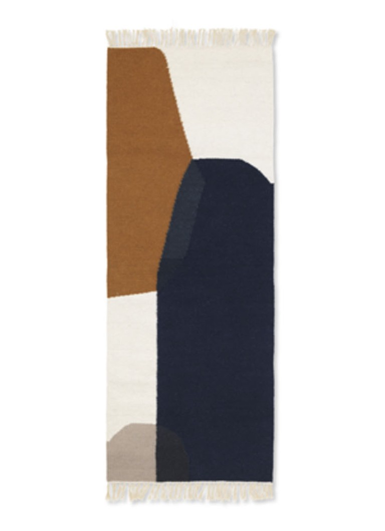 tapis de couloir ferm LIVING Kelim Merge 180 x 70 cm