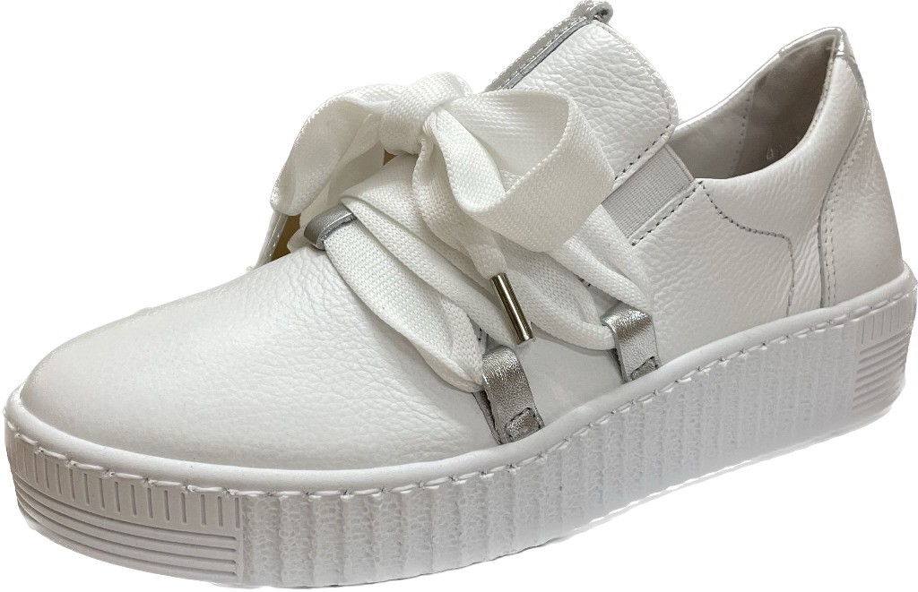 GABOR Sportliche Slipper weiss