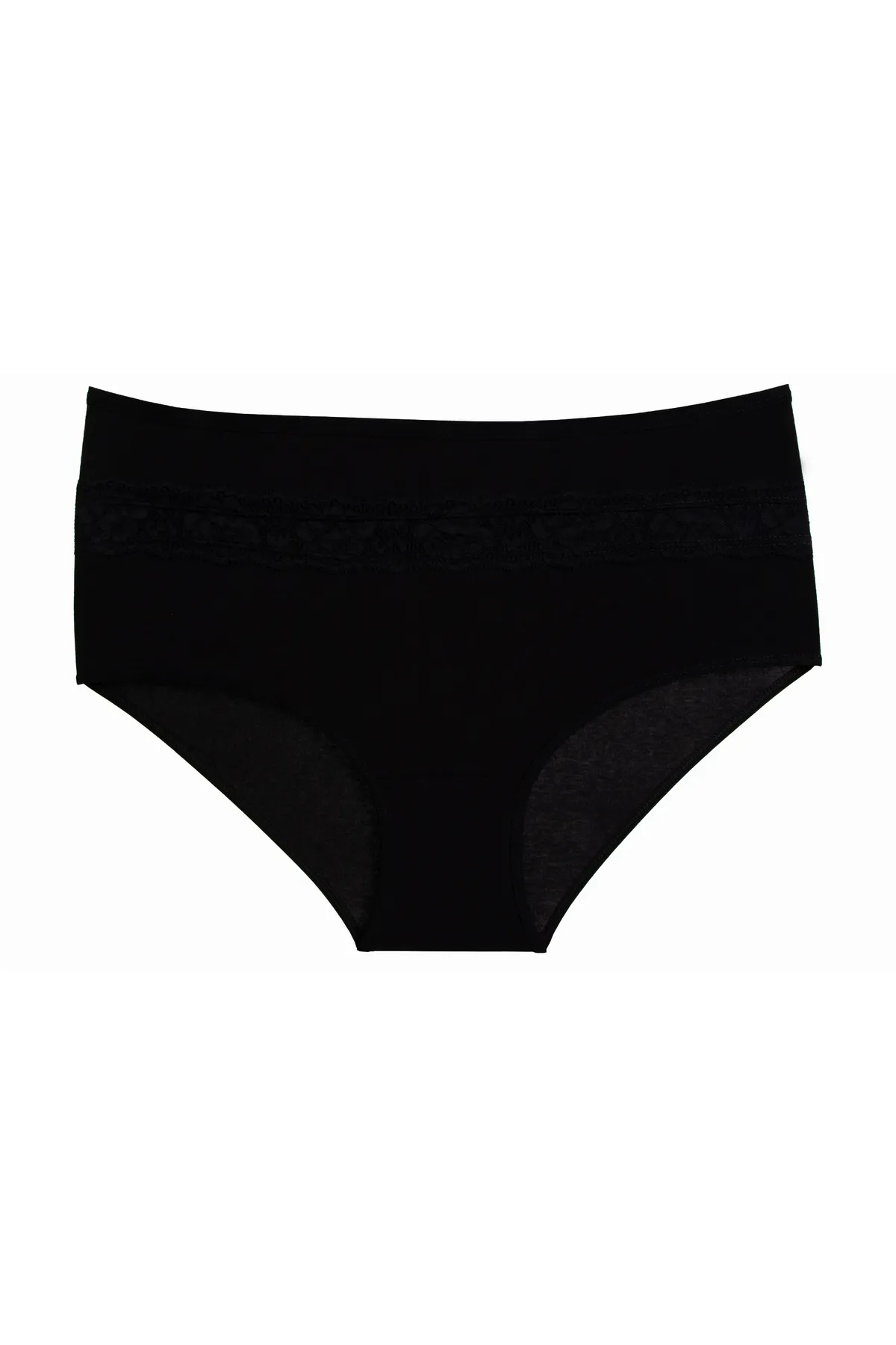 Nicoletta  Damenhöschen, große Größe, 5er-Pack, Baumwolle, Lycra, GRAU