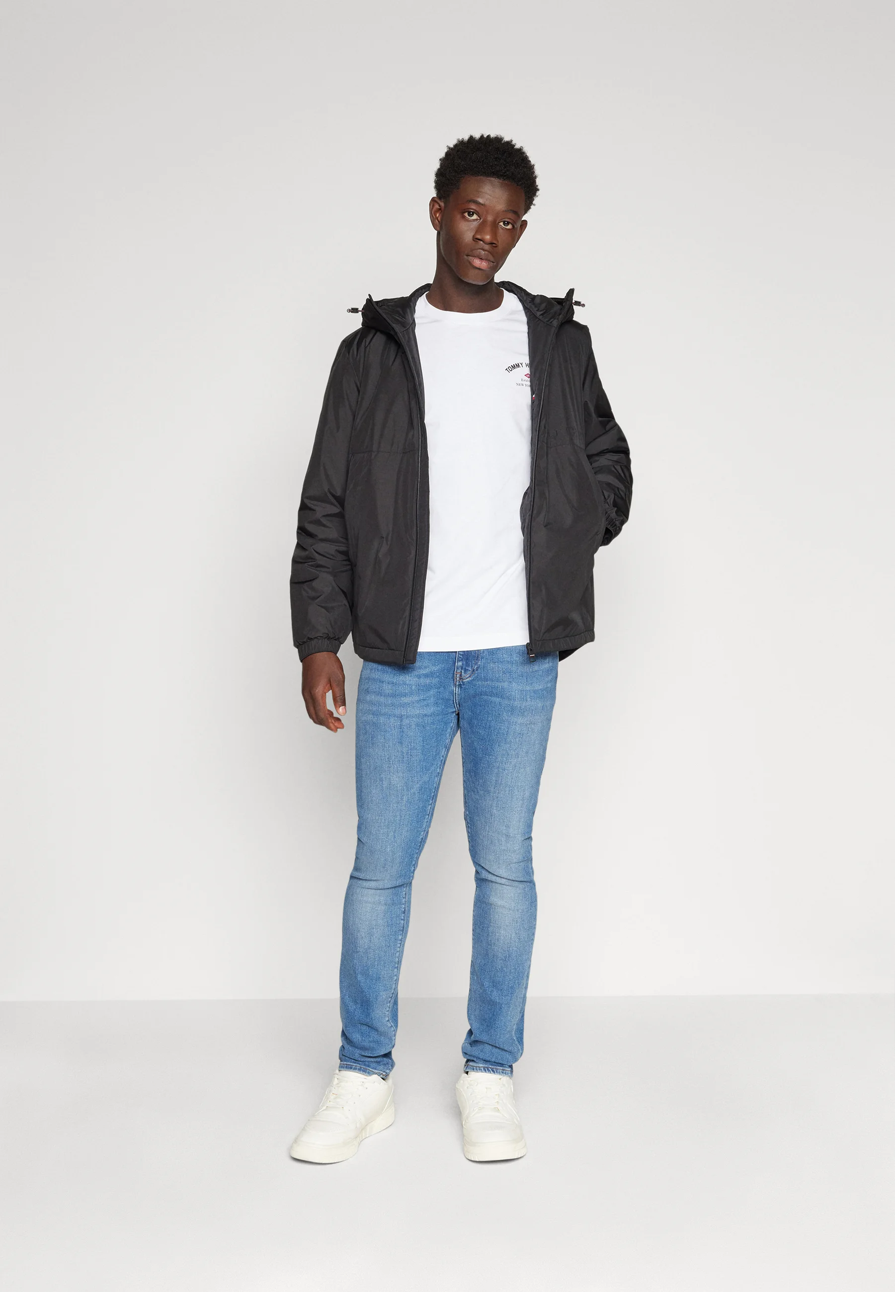 Tommy Hilfiger PORTLAND HOODED JACKET - Chaqueta de entretiempo