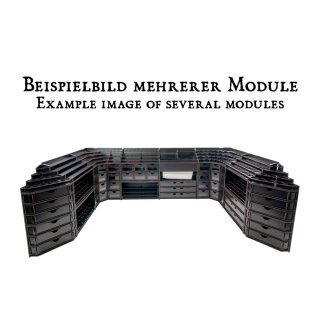 Black Paint Rack: Display Dropper