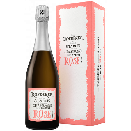 CHAMPAGNE LOUIS ROEDERER - BRUT NATURE ROSE 2015 - EN COFFRET