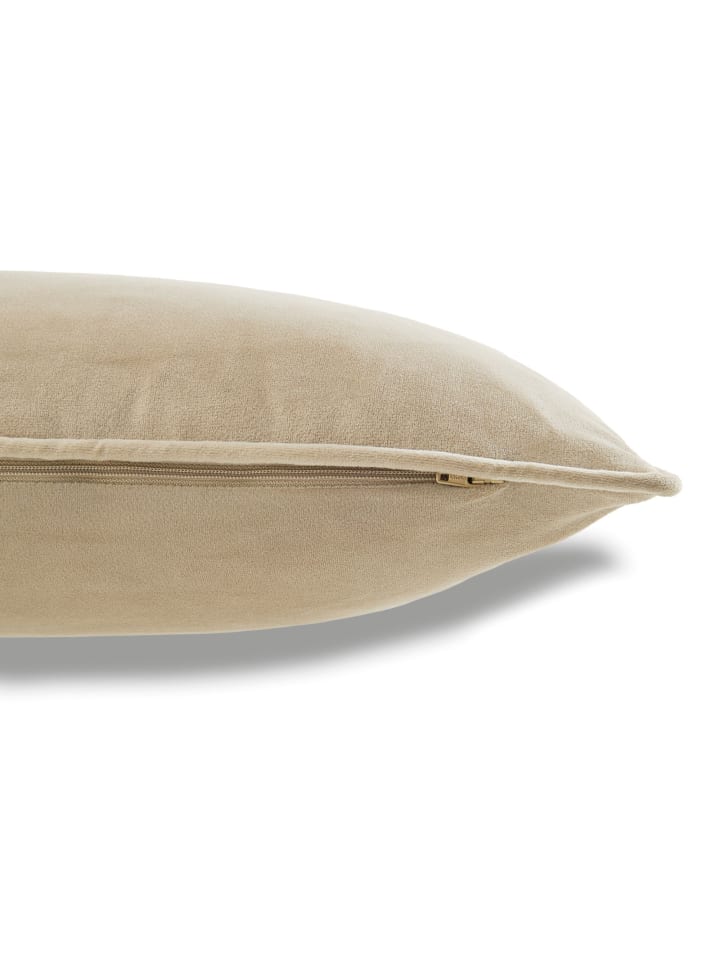 Tom Tailor TT Kissenhülle 2er Set VelvetSignature 45 x 45 cm in Beige günstig kaufen 45 x 45 cm