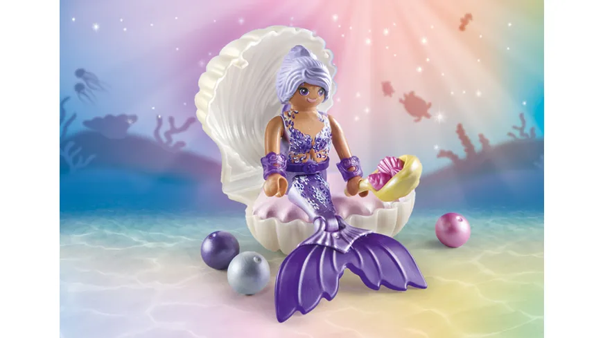 PLAYMOBIL 71502 - Princess Magic - Meerjungfrau mit Perlmuschel