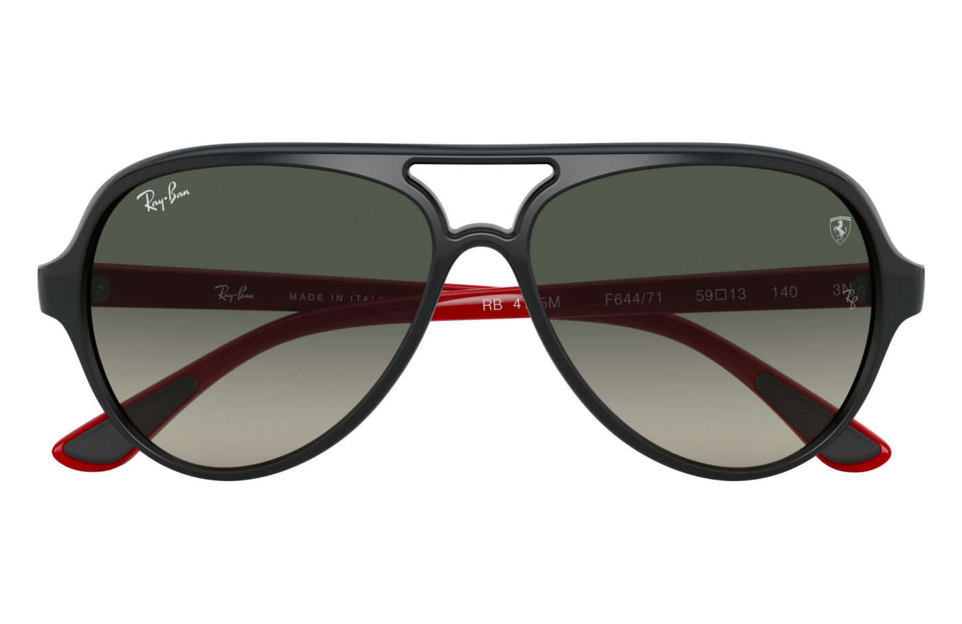RB4125M COLECȚIA SCUDERIA FERRARI - Gri negru lucios