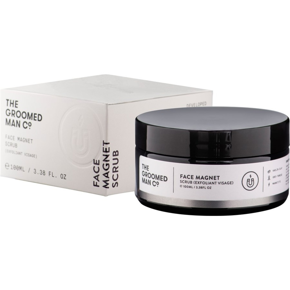THE GROOMED MAN CO Face Magnet Scrub nettoyage du visage