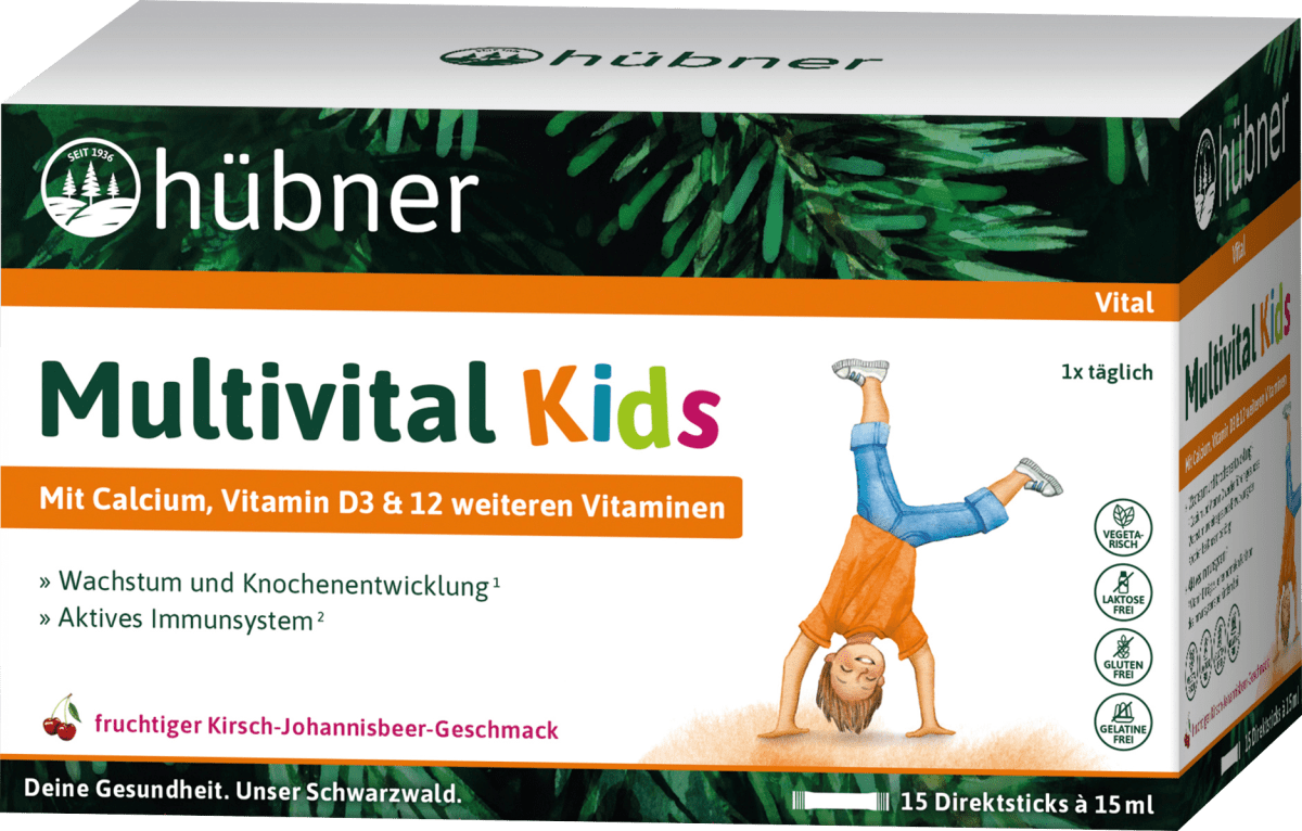Multivital Kids Direktsticks 15 St, 225 ml