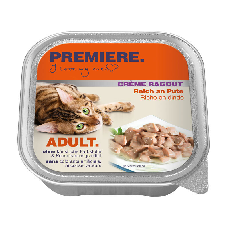 PREMIERE Nassfutter PREMIERE Royal Ragout Pute 64x100 g