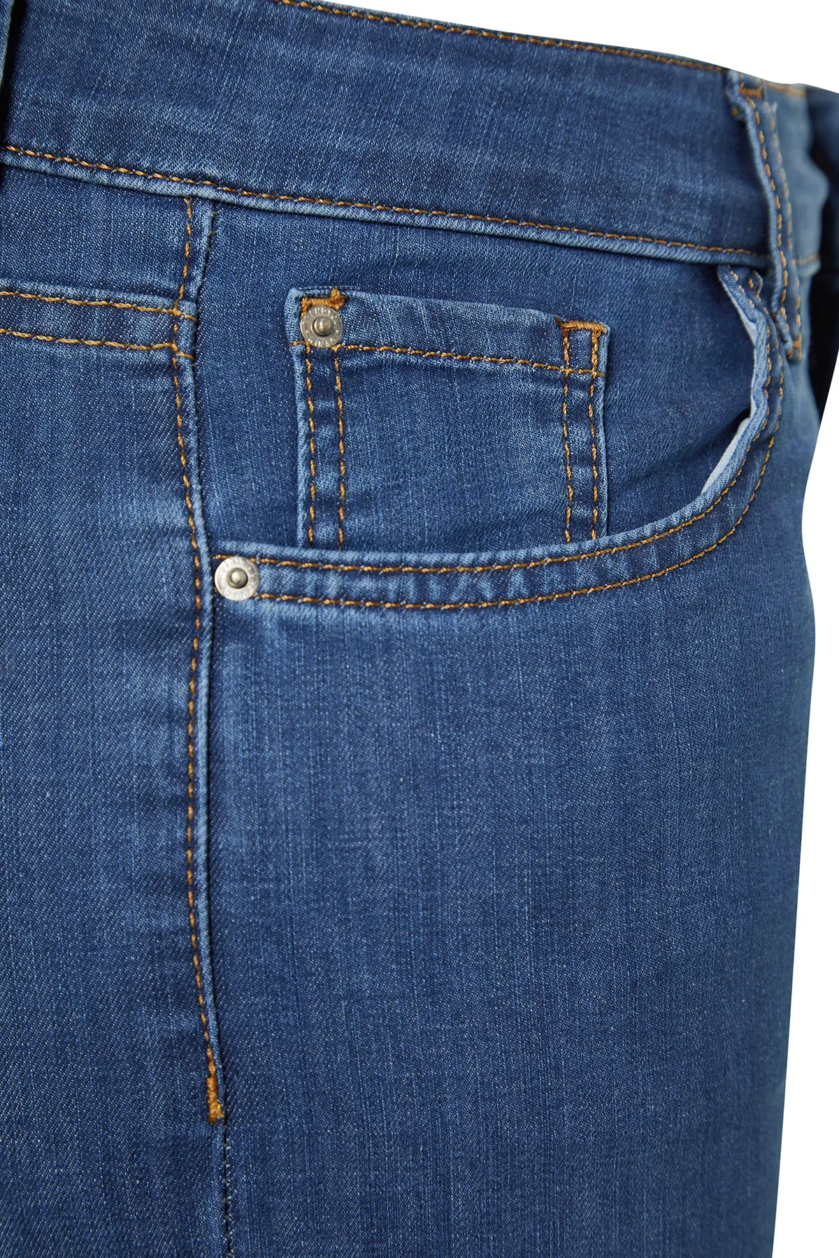 Trendyol Curve  Dunkelblaue, hoch taillierte, dehnbare Röhrenjeans TBBSS22JE0189
