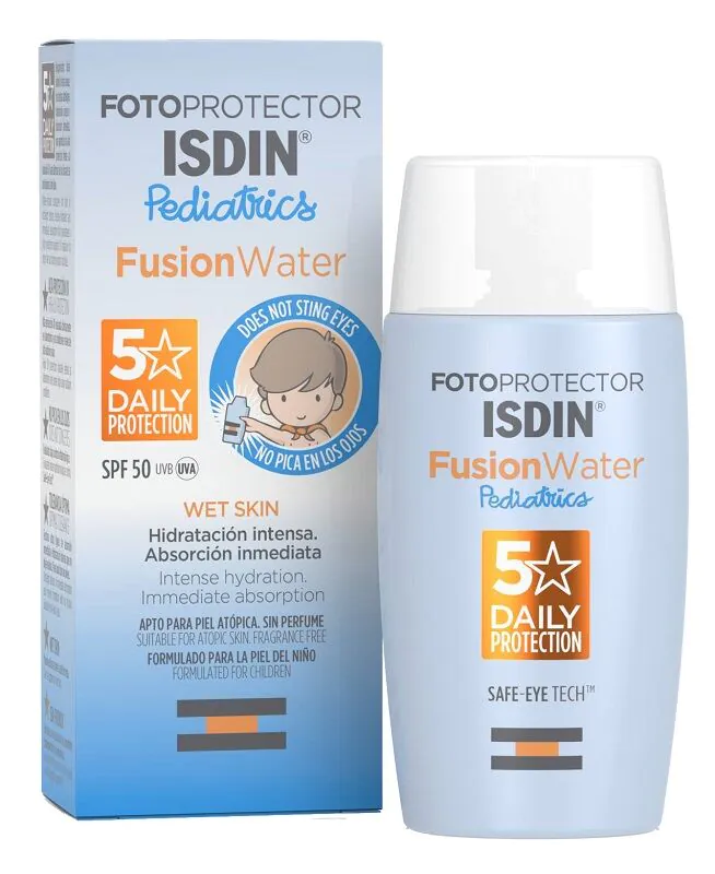 Isdin Fotoprotector Pediatrics Fusion Water Zonnebrandcrème SPF 50