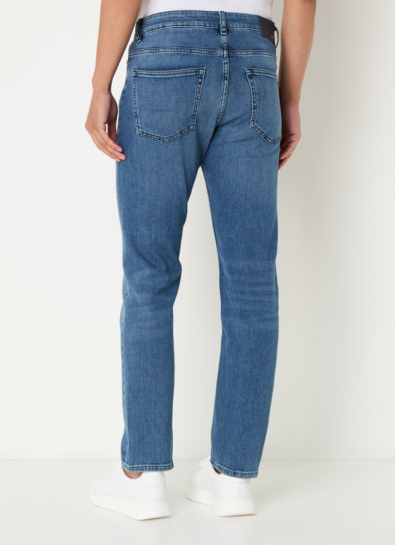 Jeansy Hugo Boss Delaware slim-fit, jasne
