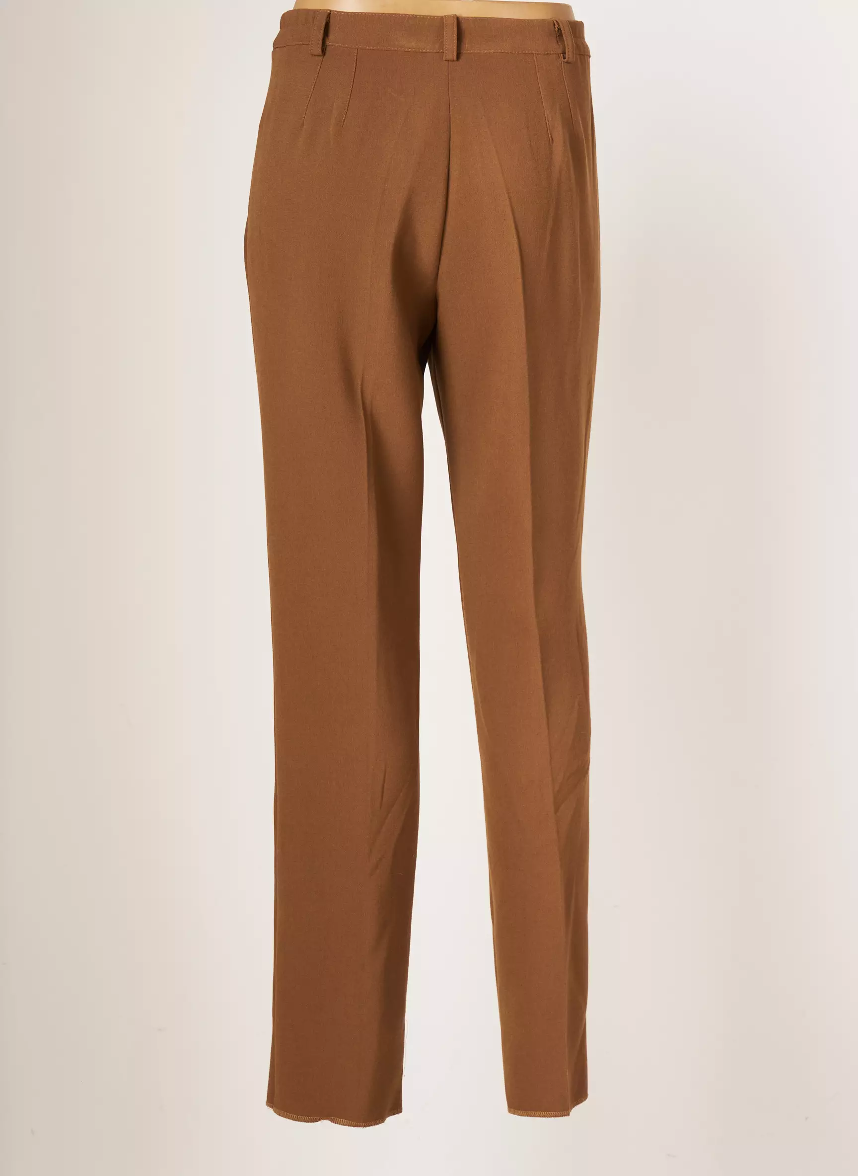 Jumfil Pantalons Slim Femme couleur marron