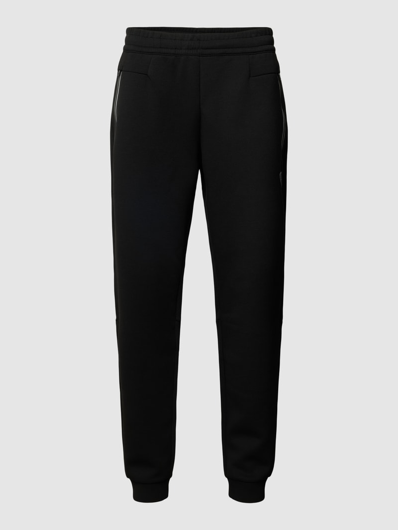Sweatpants mit Eingrifftaschen in schwarz