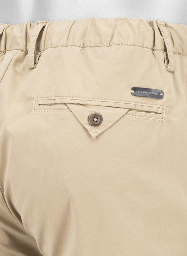 Alberto Golf, Golfhose Jump light, Slim Fit, Baumwolle, beige