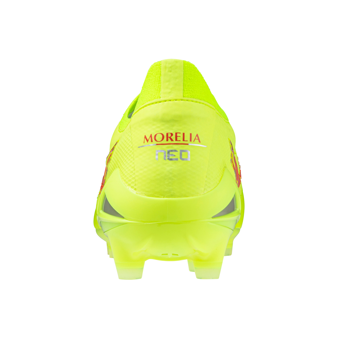 Mizuno Morelia Neo IV Alpha Made in Japan FG Dyna Gelb Rot Gelb F45