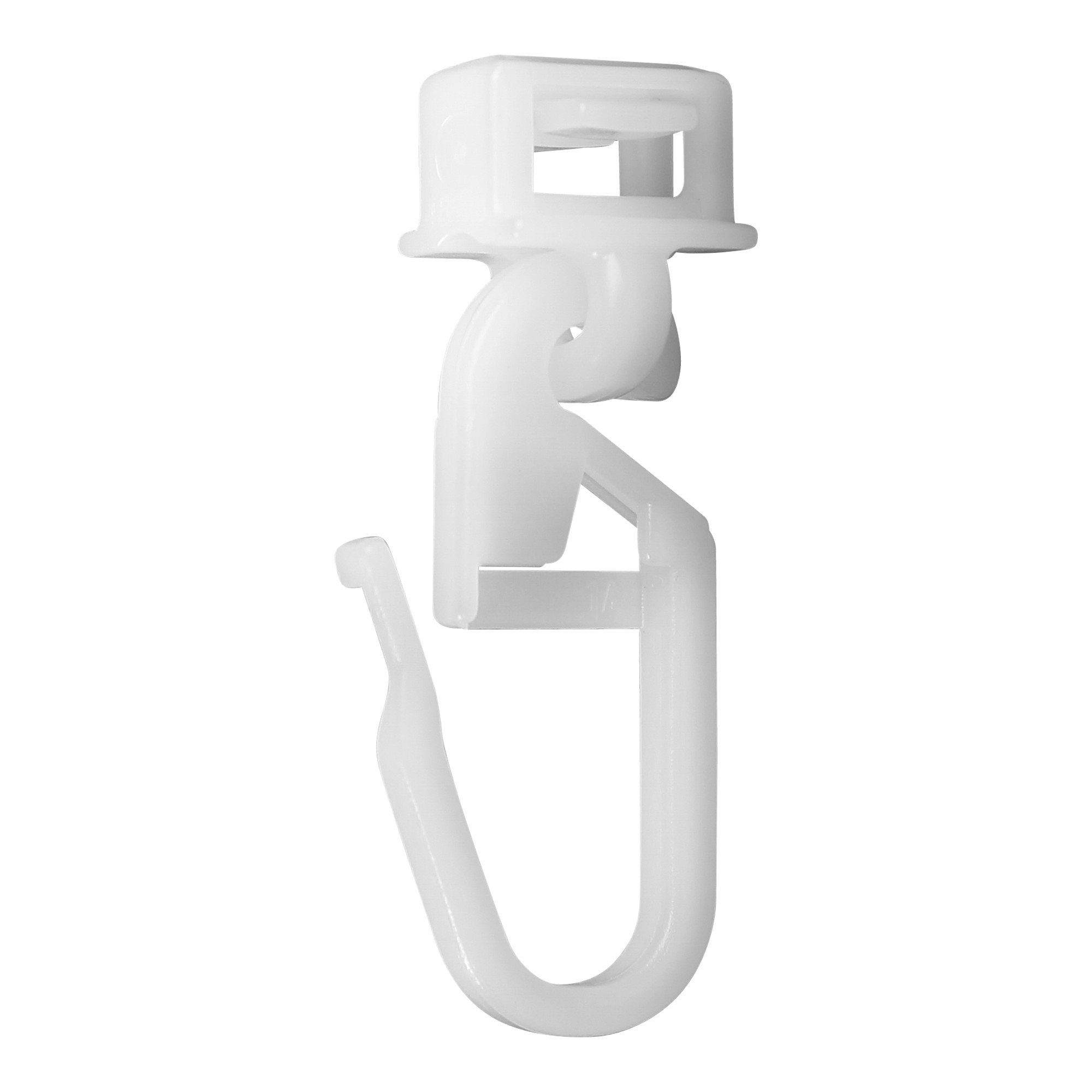 Klick-Gleiter Click-Gleiter, Deco-Raum, für Gardinenschienen Vorhangschienen, für Faltenband Kräuselband Original Hinno