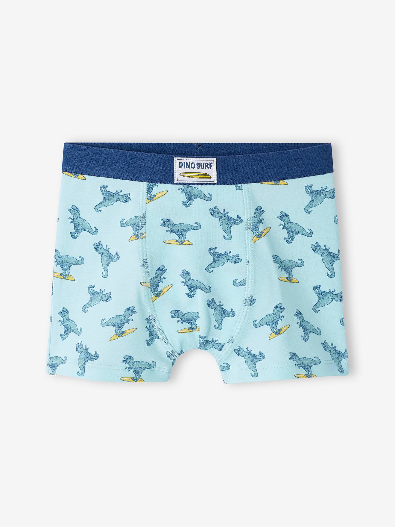 Vertbaudet 4er-Pack Jungen Boxershorts mit Bio-Baumwolle - gelb