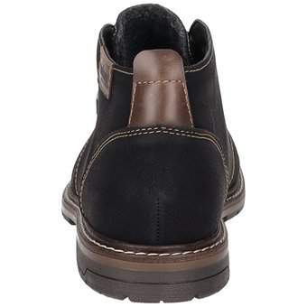 Rieker Schnürstiefelette in schwarz
