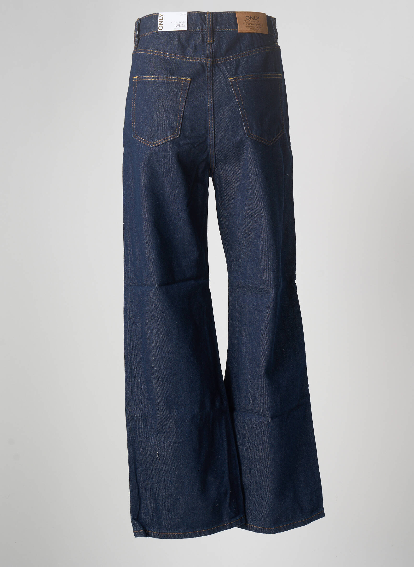 Only Jeans Coupe Large Femme couleur bleu
