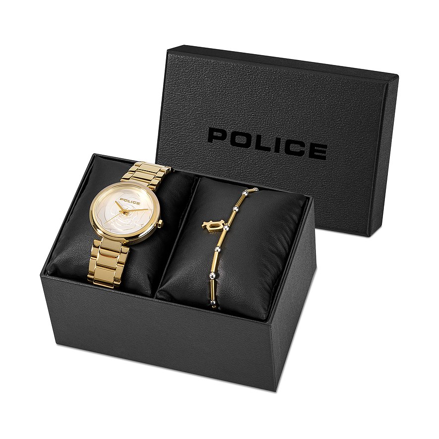Police Uhren-Set