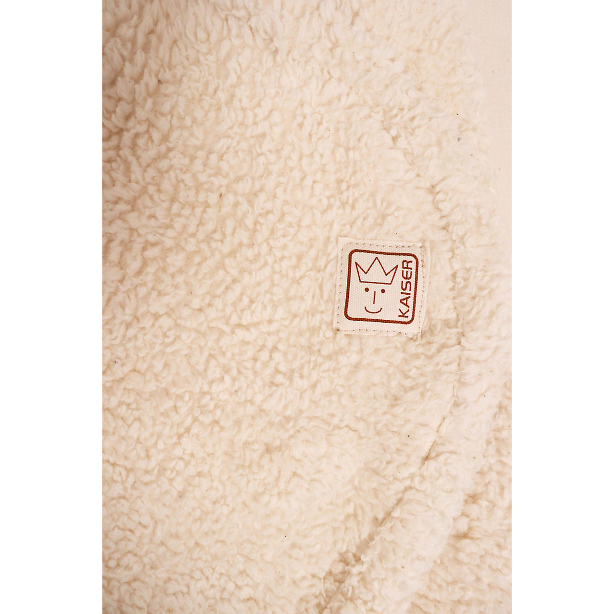 Einschlagdecke Teddy Organic Bio, cream