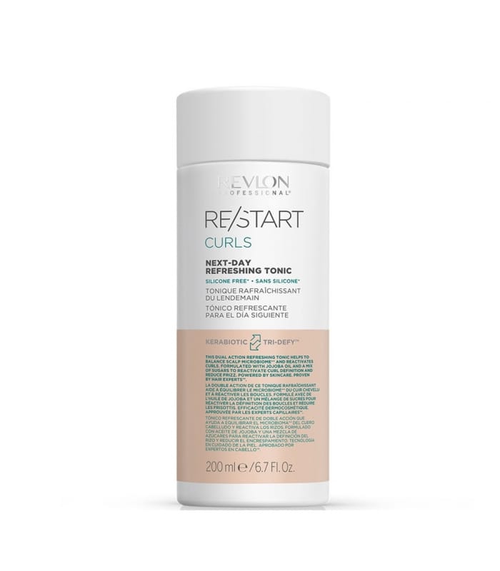 REVLON PROFESSIONAL-RESTART CURLS-Tonique Rafraîchissant du lendemain